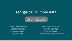 georgia cell number data